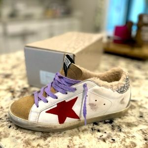 Golden Goose super star classic with spur